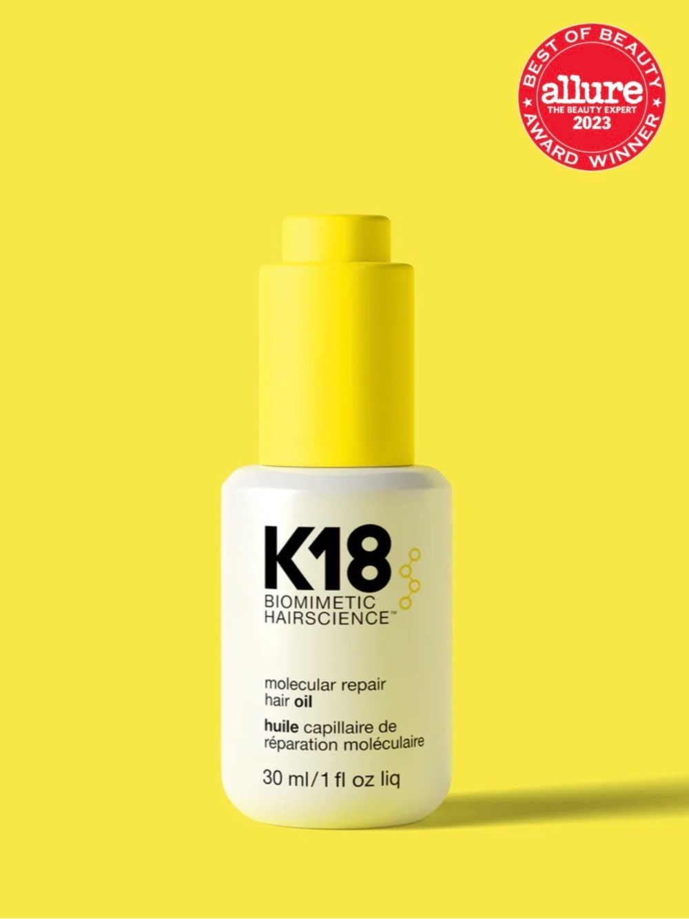 K18 molecular repair hair oil